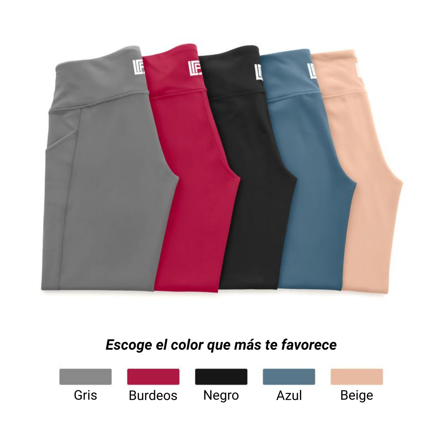 Leggings Mujer Cintura Alta con Bolsillos | Fitness y Yoga